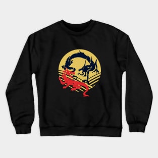 Fighting Dragons Crewneck Sweatshirt